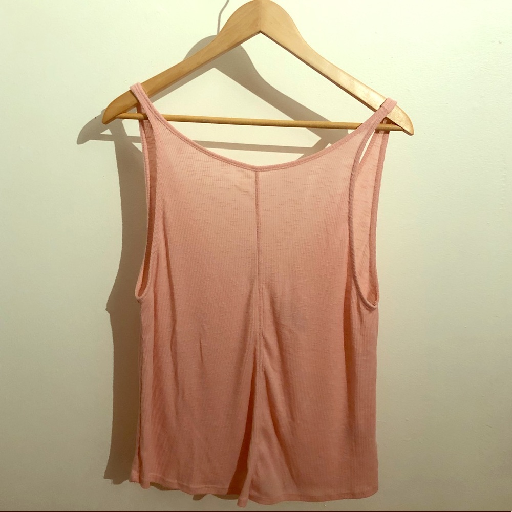Pink Free People Tank